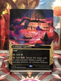 Eldrazi Temple (Non-foil) [Borderless] EoE: Stellar Sights 0014 Rare MTG - Image 1
