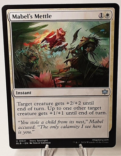 MTG - Bloomburrow - Mabel's Mettle - #0021 - Playset x4 - Near Mint - Image 1