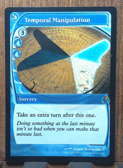 MTG🌊 Temporal Manipulation (Future Sight) Mystery Booster 2, NEAR MINT...❤💕 - Image 1
