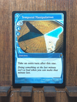 MTG🌊 Temporal Manipulation (Future Sight) Mystery Booster 2, NEAR MINT...❤💕 - Image 2