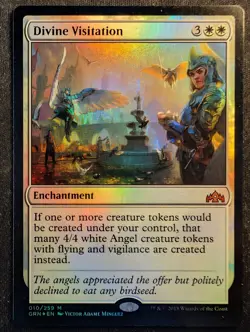 Divine Visitation - Foil - Guilds of Ravnica (MTG) - Image 1