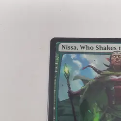 Nissa, Who Shakes The World 2019 Magic MTG War of the Spark #169 - NM - Image 2
