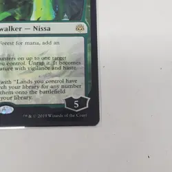 Nissa, Who Shakes The World 2019 Magic MTG War of the Spark #169 - NM - Image 4