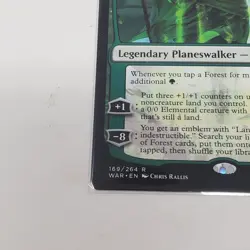 Nissa, Who Shakes The World 2019 Magic MTG War of the Spark #169 - NM - Image 5