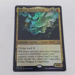 Miirym, Sentinel Wyrm (Foil, #284, NM) Commander Legends: Baldur's (CLB), MTG - Image 1
