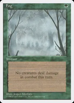 MTG - Fog - Fourth Edition - X1 - (NM) - - Image 1