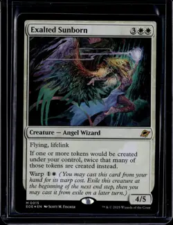 Exalted Sunborn - 15 - Foil - EOE - NM - MTG Magic the Gathering - Image 1