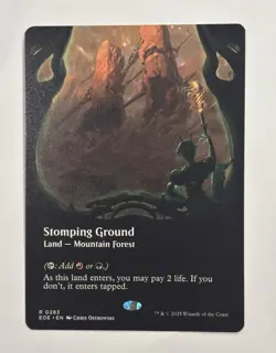 Stomping Ground 283-Mythic Borderless-Regular Finish-MTG EOE-NM - Image 1