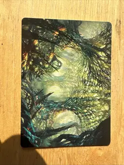 1x Art Series (60/81) - The Hunter Maze MTG Phyrexia: All Will Be One NM Magic R - Image 1