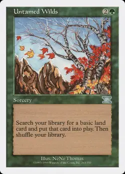 MTG - Untamed Wilds - Classic Sixth Edition - X1 - (NM) - - Image 1