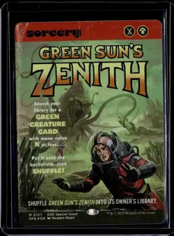 Green Sun's Zenith - 127 - Foil - SPG - NM - MTG Magic the Gathering - Image 1