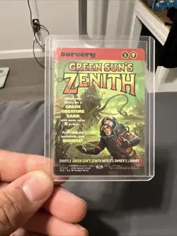 Green Sun's Zenith - 127 - Foil - SPG - NM - MTG Magic the Gathering - Image 1