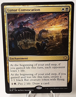 MTG - Bloomburrow - Lunar Convocation - #0223 - Playset x4 - Near Mint - Image 1