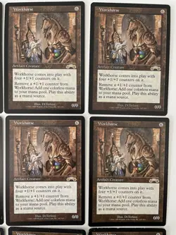 Workhorse Dozen! TWELVE x Workhorse Artifact Creature Exodus Rare Magic MTG - Image 3