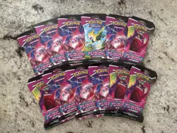 12 Fusion Strike Sleeved Booster Packs Art Sets Pokemon TCG Sword Shield 2021 🔥 - Image 1