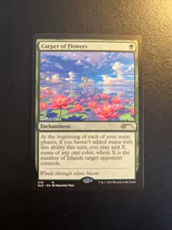 Carpet of Flowers Secret Lair Magic mtg NM-Mint, English x1 #279 - Image 2