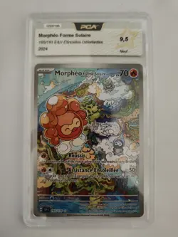 Carte Pokemon - Morpheo 195/191 - Etincelles Deferlantes EV08 PCA 9,5 - Image 1