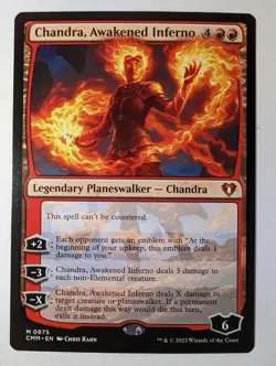 MTG Chandra, Awakened Inferno (875/1173) Commander Masters NM - Image 3