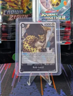 Rob Lucci OP07-093 SR One Piece TCG Japanese Card NM/Mint CPO Strike Type - Image 1