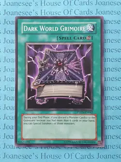PTDN-EN062 Dark World Grimoire Yu-Gi-Oh Card Unl - Image 1