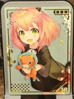Anya Forger Spy Family Dreamland Spirits Goddess Story Card Anime SR SR-10 - Image 1