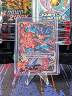 Sabo OP07-118 SEC Alt Art One Piece TCG Japanese Card NM/Mint Revolutionary - Image 1