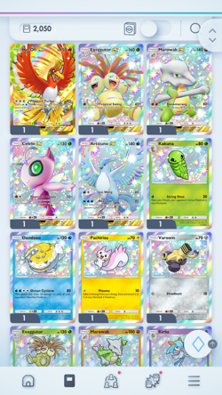 Pokemon TCG (Trading Card Game) Pocket Crown Ho-Oh eX | 2760+ Pack HG - Image 3