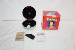 1999 Pokemon 23K Gold Plated Trading Card Jigglypuff Red Box - Image 1