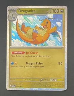 Pokemon Card Dragonite 012/015 Holo McDonalds Promo 2024 - Near Mint - Image 1