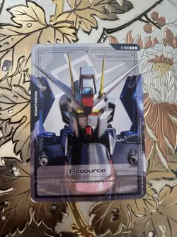 Gundam Card Game Singles R-008: Resource (Freedom Gundam) C New Type Rising - Image 1