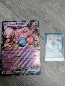 Pokemon Team Rockets Mewtwo Ex 205 Promo Jumbo Card Destined Rivals - Image 2