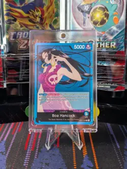 Boa Hancock OP07-038 Leader Alt Art One Piece Card Japanese NM/Mint - Image 1