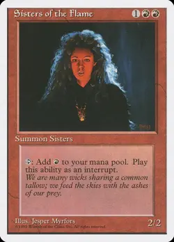 MTG - Sisters of the Flame - Fourth Edition - X1 - (NM) - - Image 1