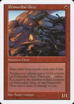 MTG - Primordial Ooze - Fifth Edition - X1 - (LP) - - Image 1