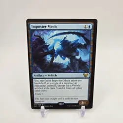 Imposter Mech - Neon Dynasty Commander MTG Magic the Gathering NM #13/38 - Image 1