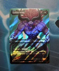 Vincent Valentine and Dion, Bahamur's Dominant (Surge FOIL) - NM - (MTG) - Image 2