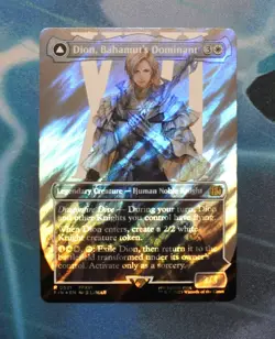 Vincent Valentine and Dion, Bahamur's Dominant (Surge FOIL) - NM - (MTG) - Image 3