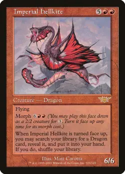 MTG - Imperial Hellkite - Legions - X1 - (LP) - - Image 1