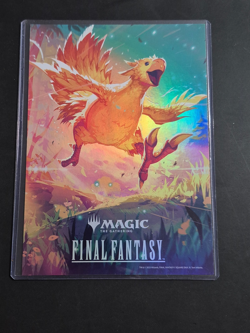 MTG Final Fantasy Chocobo Racing Pin And Foil Poster - Image 2