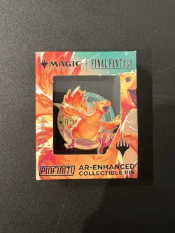 MTG Final Fantasy Chocobo Racing Pin And Foil Poster - Image 2