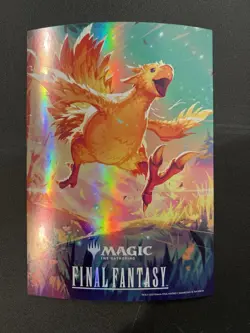 MTG Final Fantasy Chocobo Racing Pin And Foil Poster - Image 4