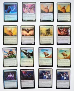 MTG Lot of 113 All Foil Cards Uncommons, Commons, Land, Excellent to Near Mint - Image 5