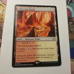 Glittering Massif Mtg Edge Of Eternities Commander Counter intelligence - Image 1