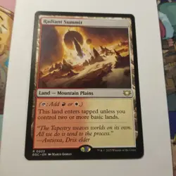 Radiant Summit Mtg Edge Of Eternities Commander Counter intelligence - Image 2