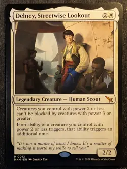 Delney, Streetwise Lookout - Promo Pack - Murders at Karlov Manor (MTG) - Image 1