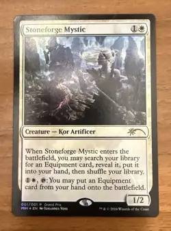 Stoneforge Mystic - FOIL - MTG Grand Prix Promos 001/001 - NM - Image 1