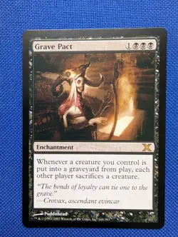 Gave Pact, Tenth Edition, Magic the Gathering, MTG - Image 1
