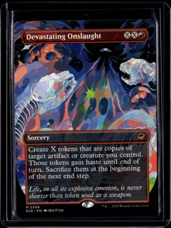 Devastating Onslaught - 308 - EOE - NM - MTG Magic the Gathering - Image 1