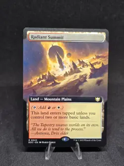 MTG Radiant Summit 0043 Edge of Eternities Extended Art Rare NM - Image 1