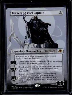Tezzeret, Cruel Captain - 287 - Foil - EOE - NM - MTG Magic the Gathering - Image 1